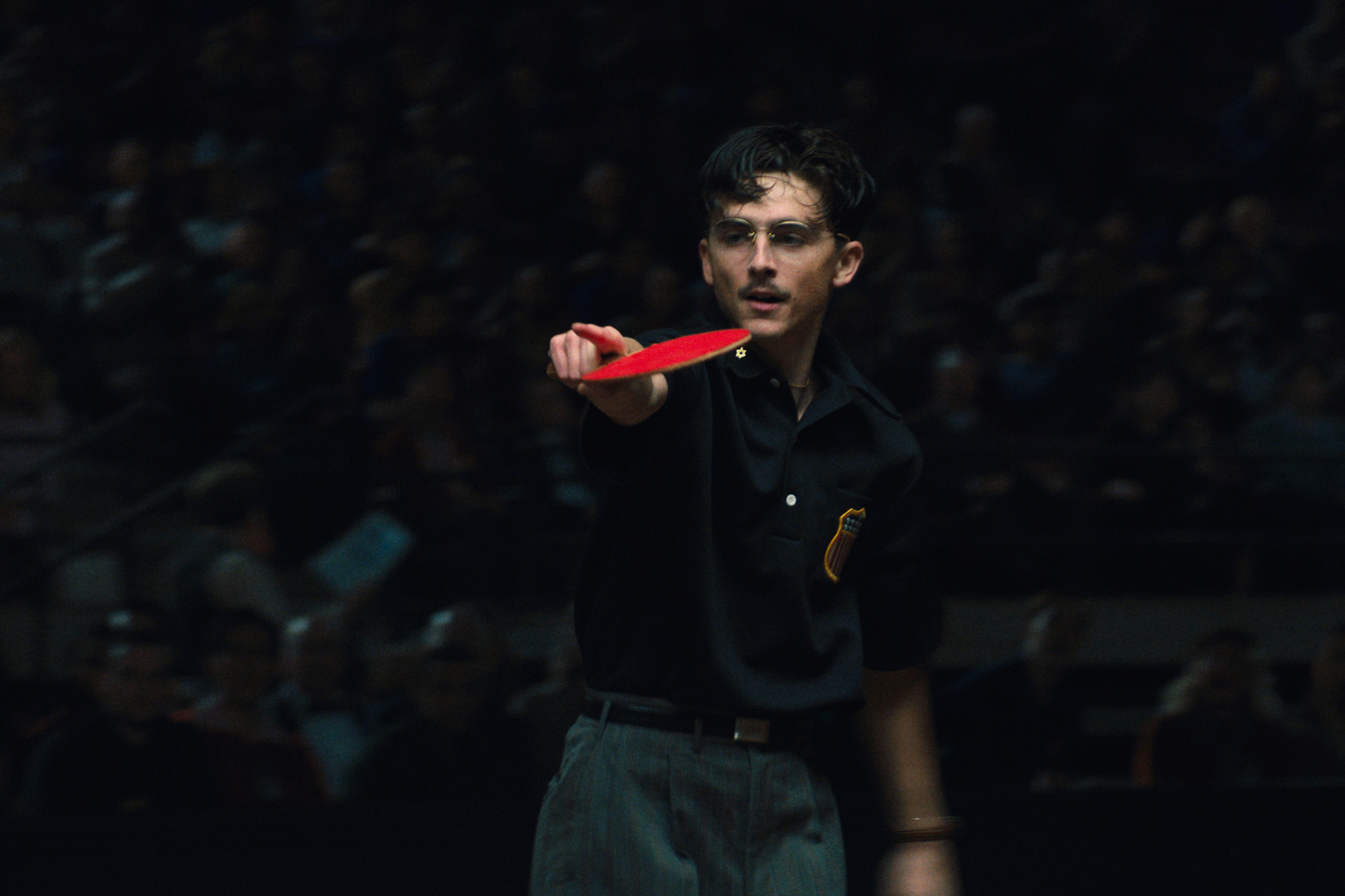 Timothee Chalamet in Marty Supreme.