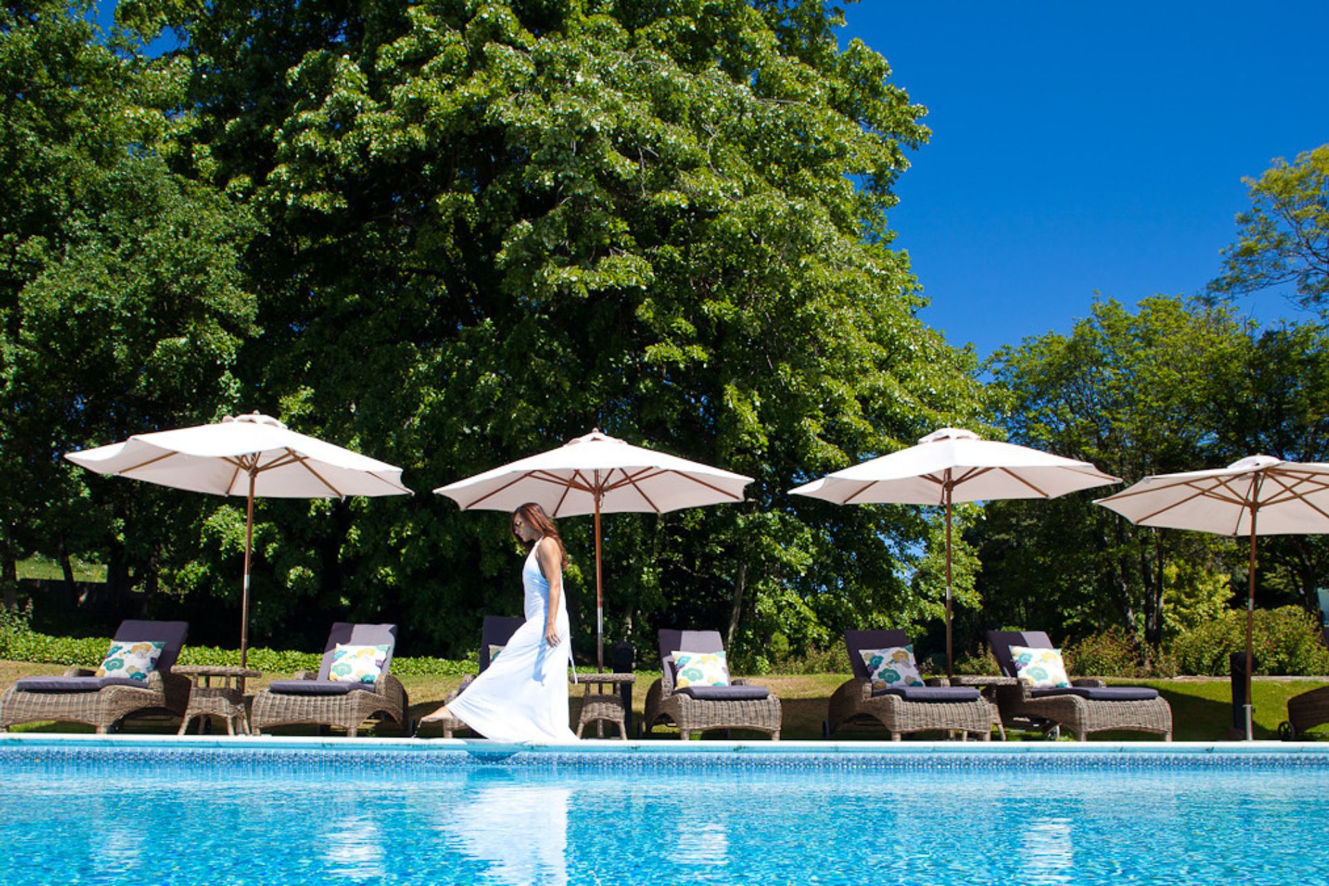 Longueville manor swimming pool