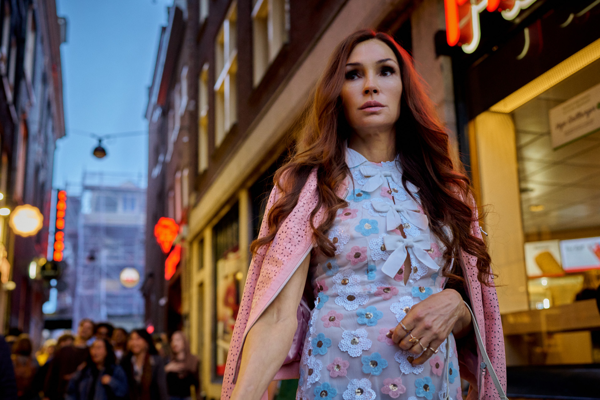 Famke Janssen in Amsterdam Empire