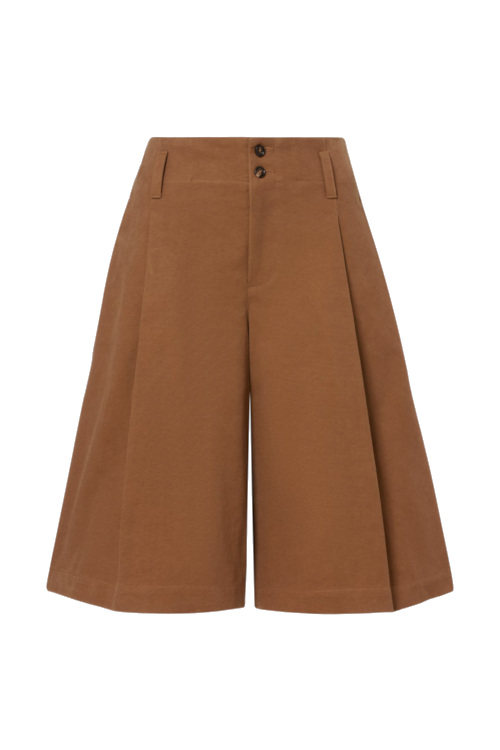 Brown culottes
