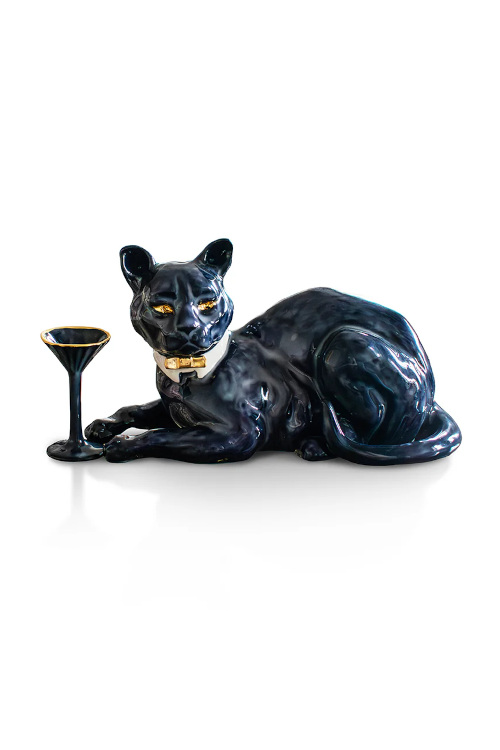 Cat candle holder