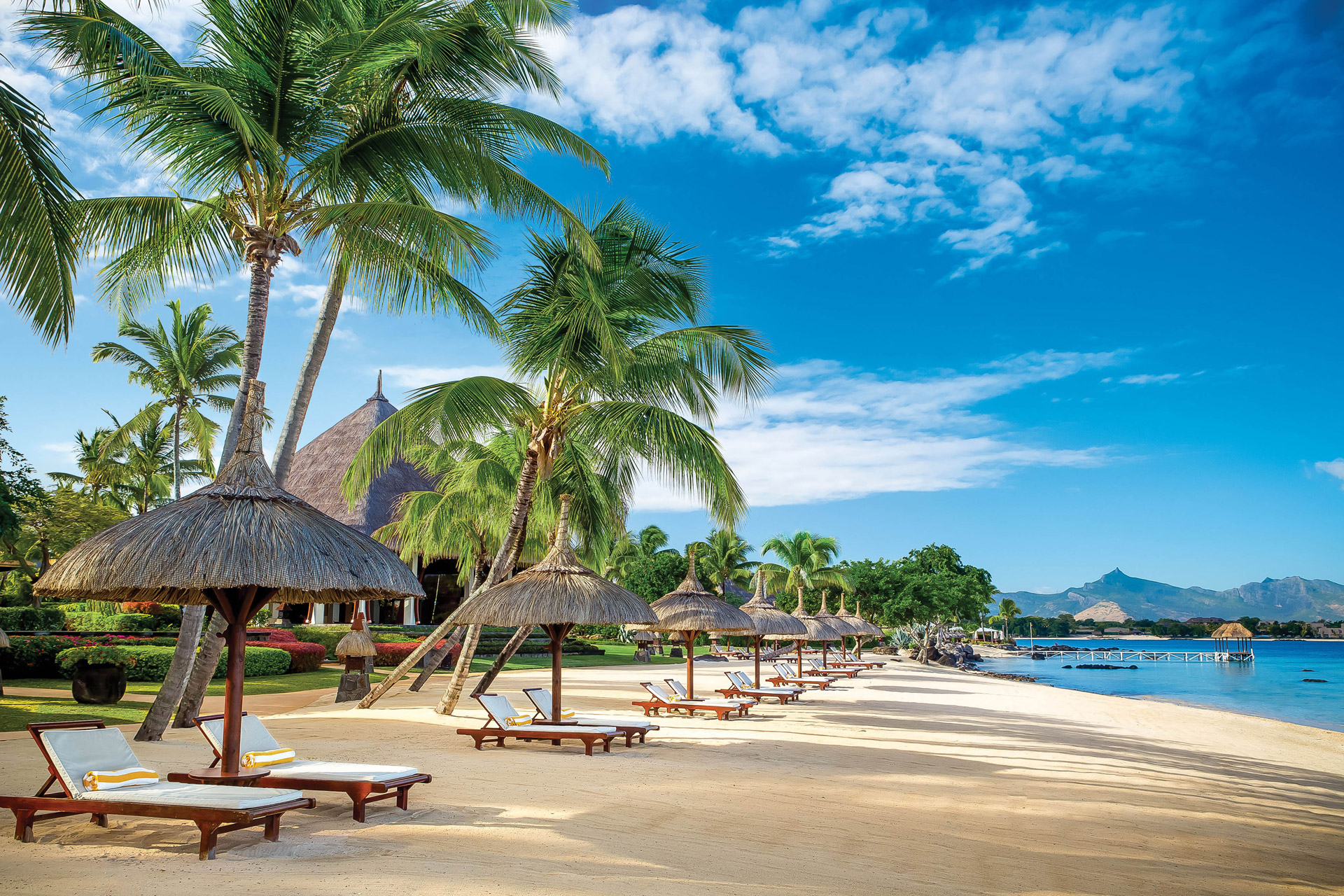 Beach at The Oberoi Beach Resort, Mauritius