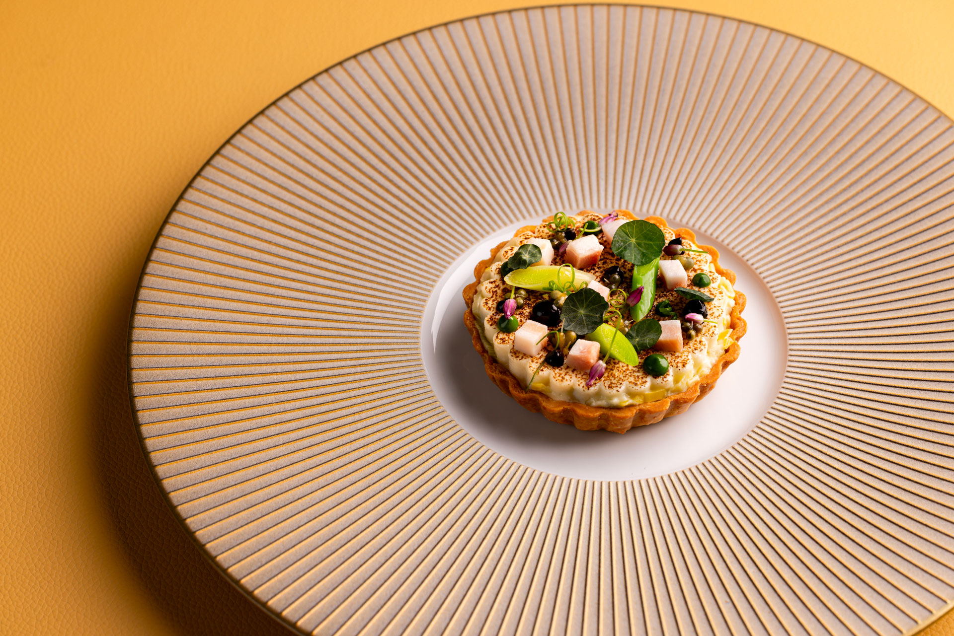 Quiche lorraine at Bonheur