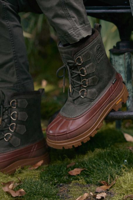 Barbour X SOREL Unisex SOREL x Barbour Caribou Horizon GTX Winter Boots