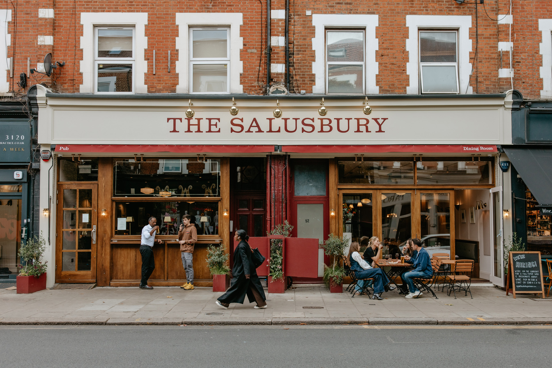 The Salusbury pub exterior