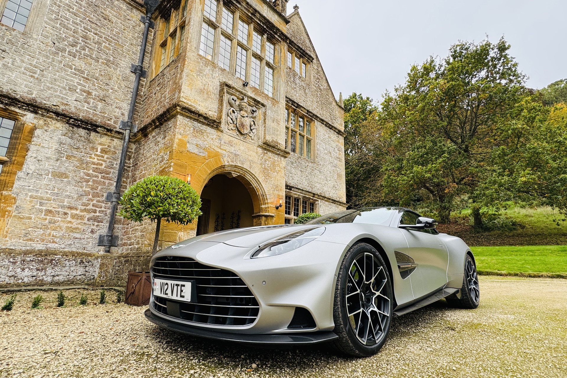 The Aston Martin Vanquish Volante