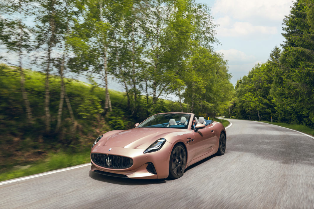 Maserati's All-Electric GranCabrio Foglore Is Good At Almost Everything