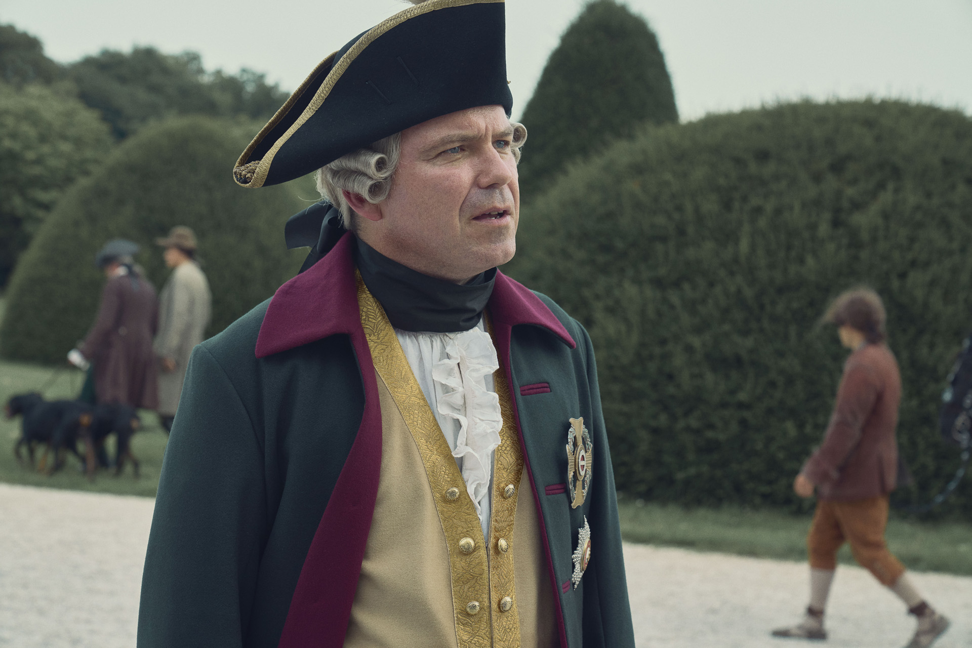 Rory Kinnear as Emperor Joseph in Amadeus