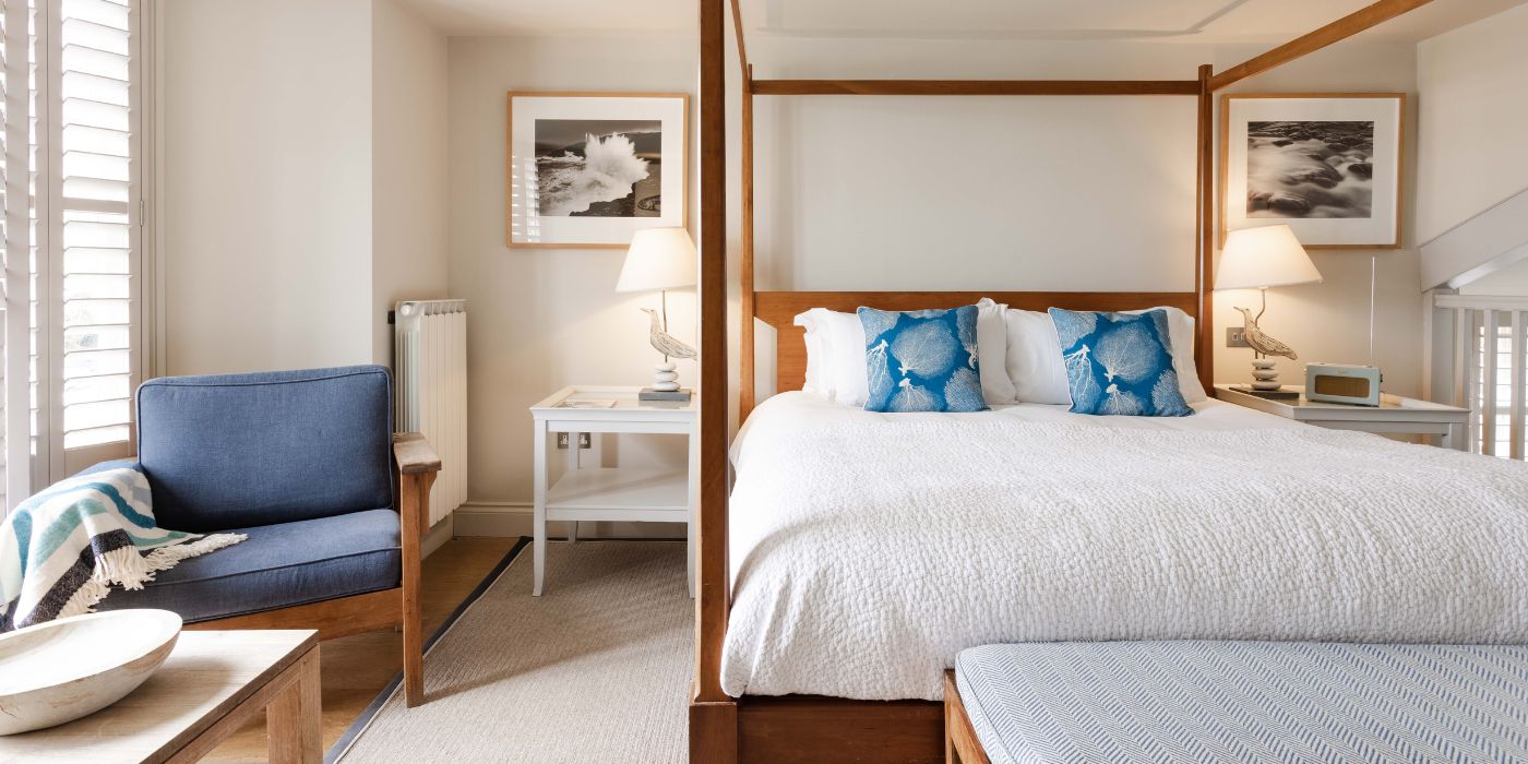 The Seafood restaurant bedroom