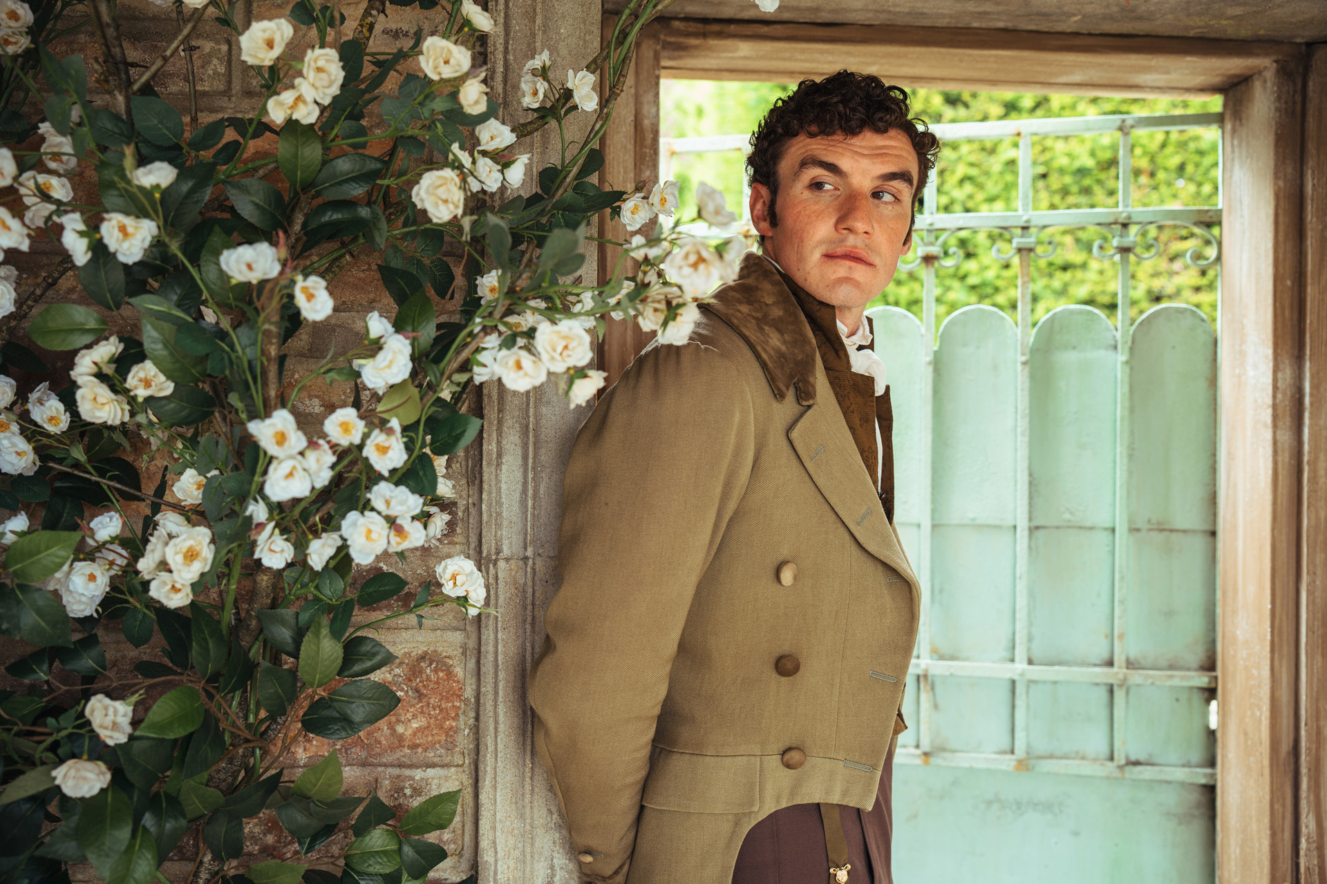 Mr Hayward (Dónal Finn) in The Other Bennet Sister.