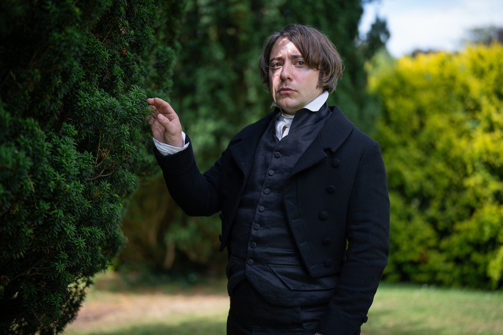 Mr Collins (RYAN SAMPSON) in The Other Bennet Sister.