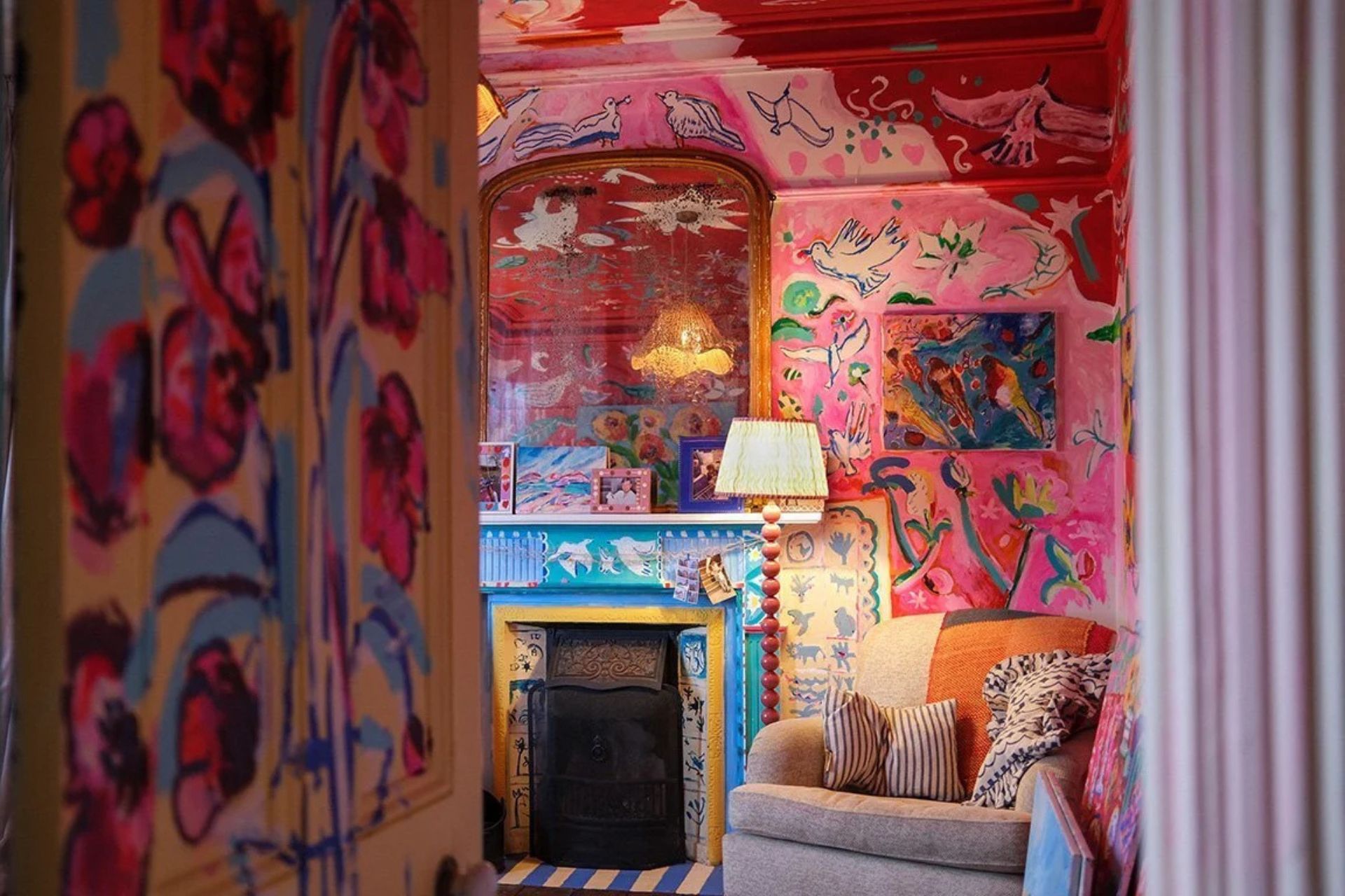 Don't Draw On The Walls: Inside This £2m Home Where Every Room Is Hand Painted