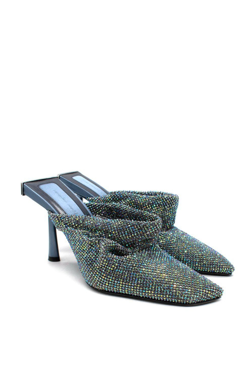 Sparkly mules