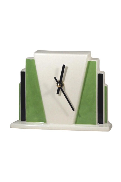 Ceramic mantel clock