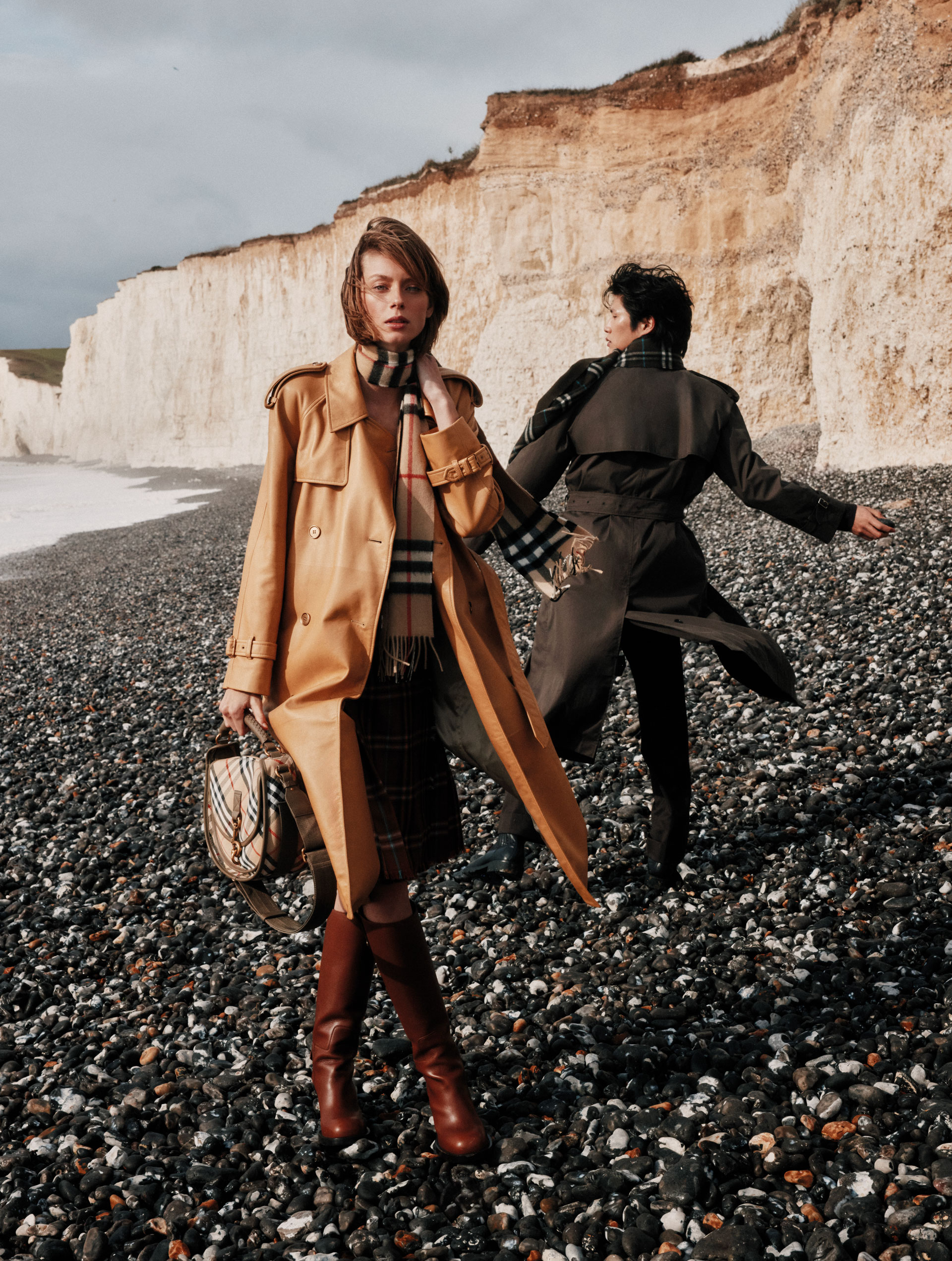 Burberry as seen by the white cliffs of Dover