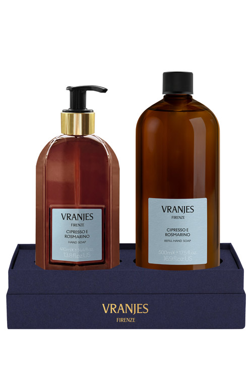 Gift Box Hand Soap and Refill Cipresso e Rosmarino