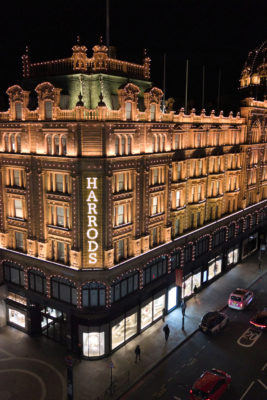 Harrods Christmas lights