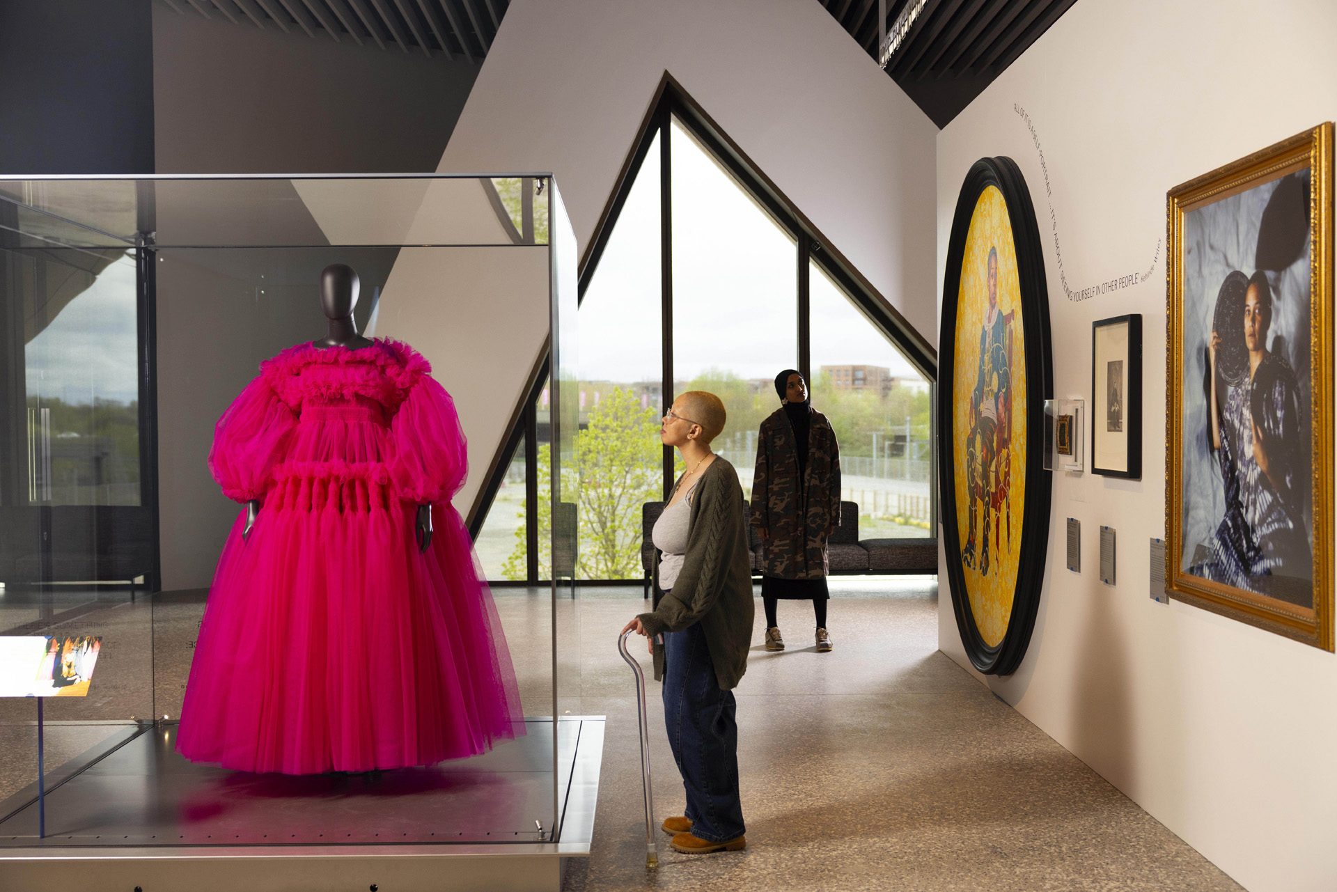 Inside the V&A East Museum