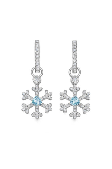 Snowflake earrings