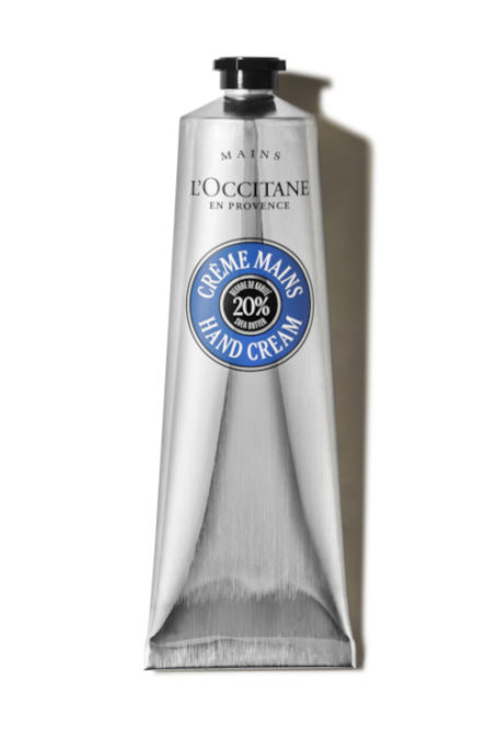 Silver hand cream tube