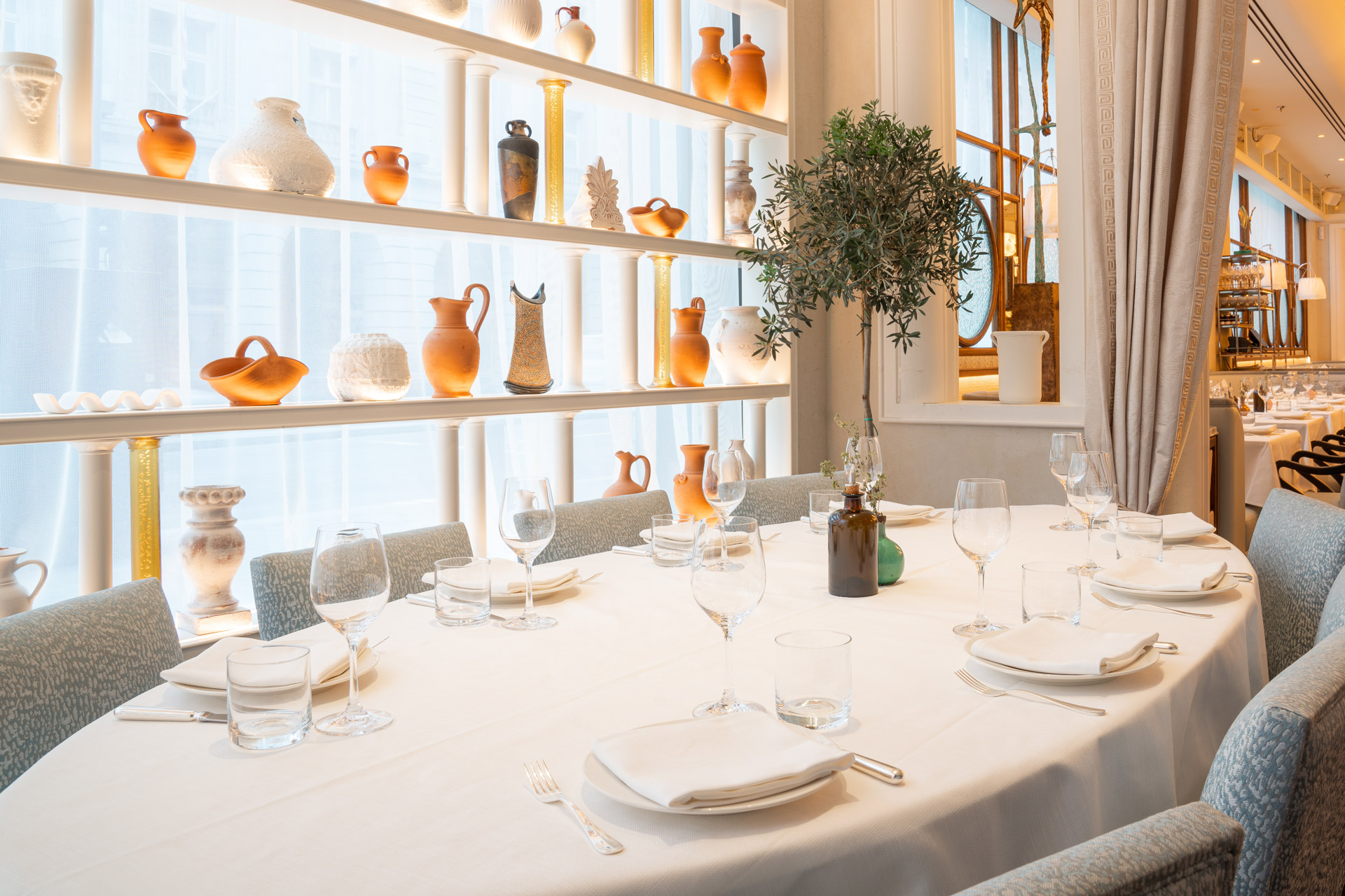 Interiors at Gaia Mayfair