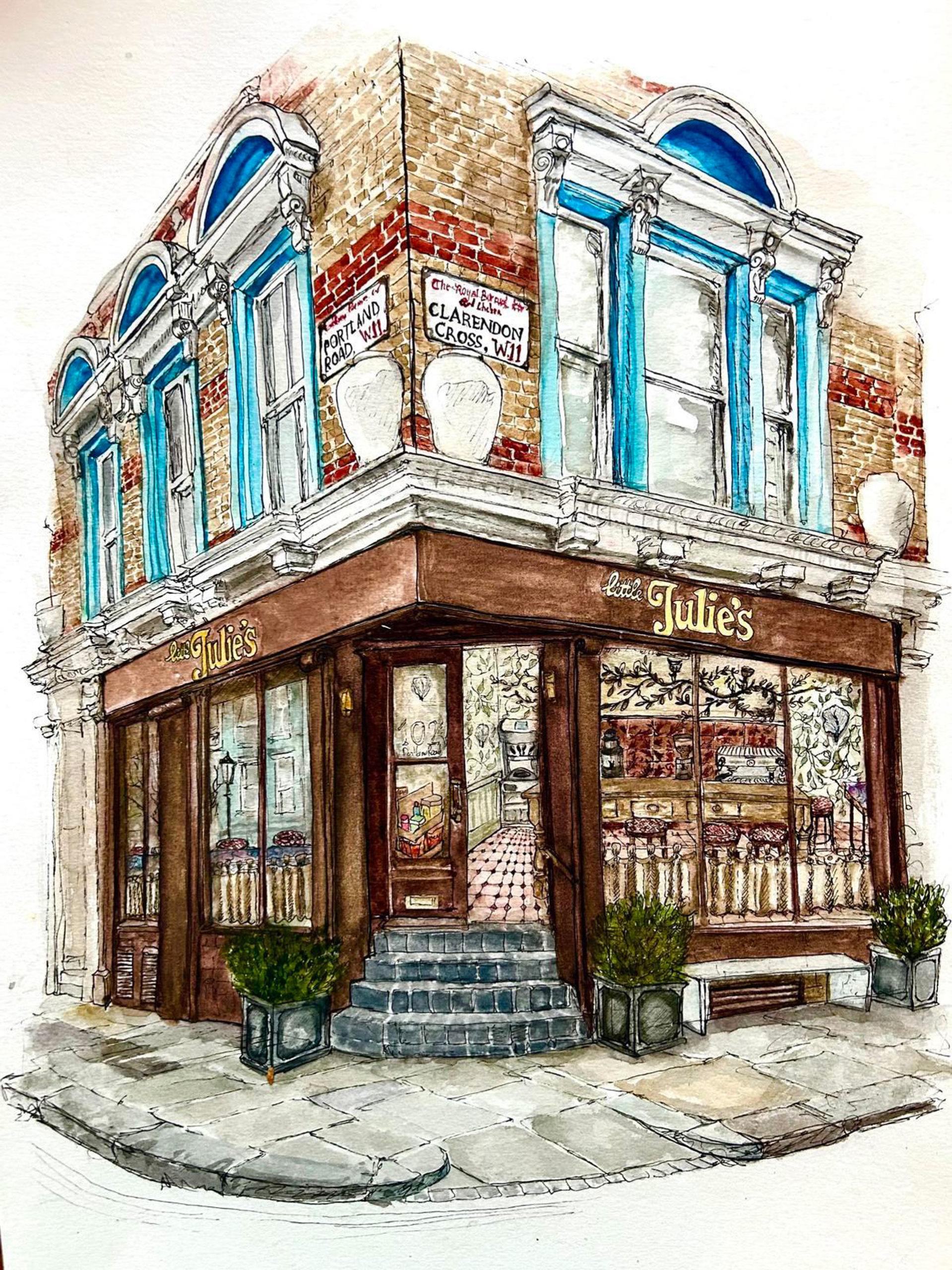 Sketch of the new Little Julie's