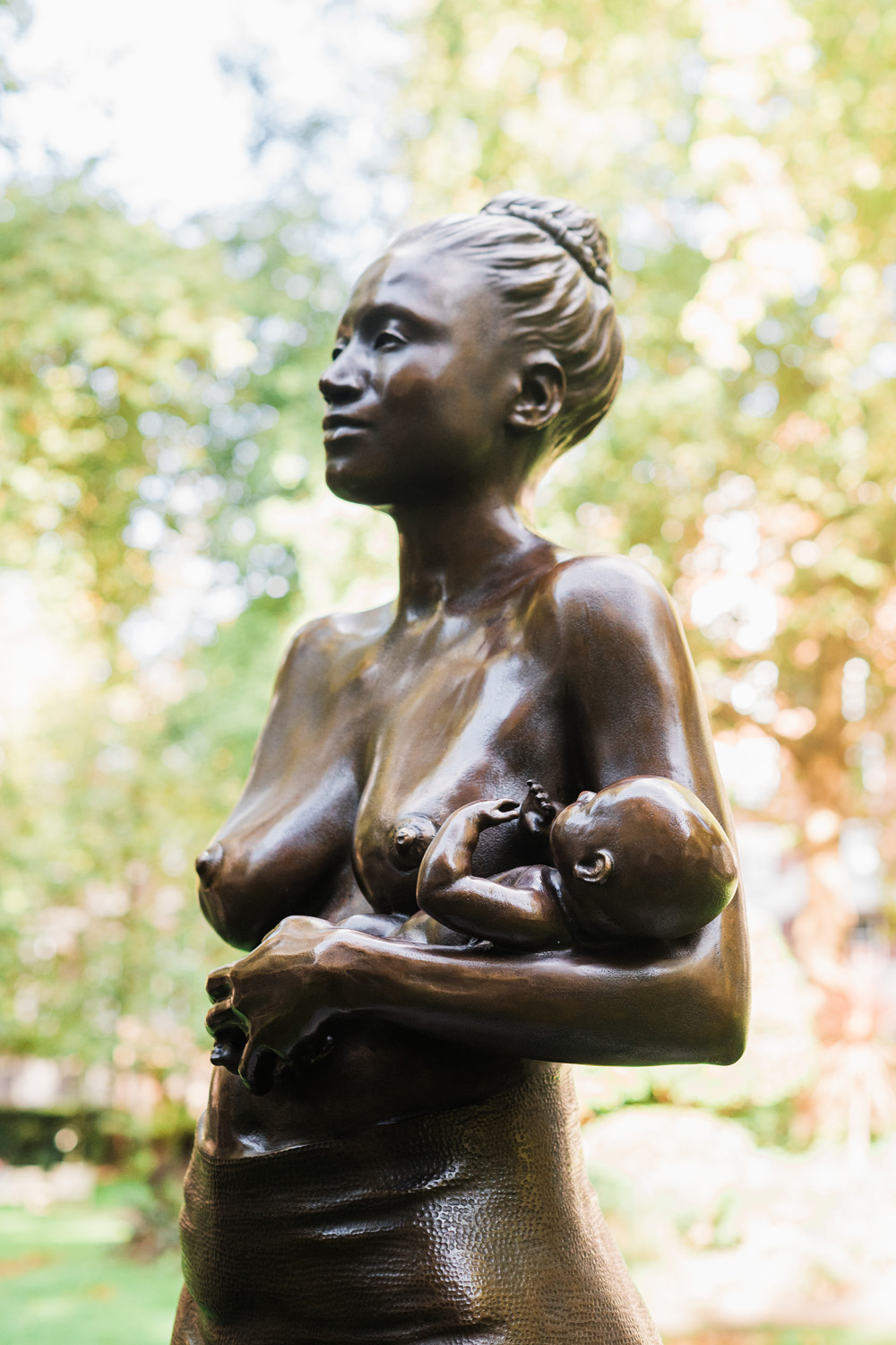 London’s First Statue Of A Postpartum Mother Is A Vital Addition To The Public Imagination