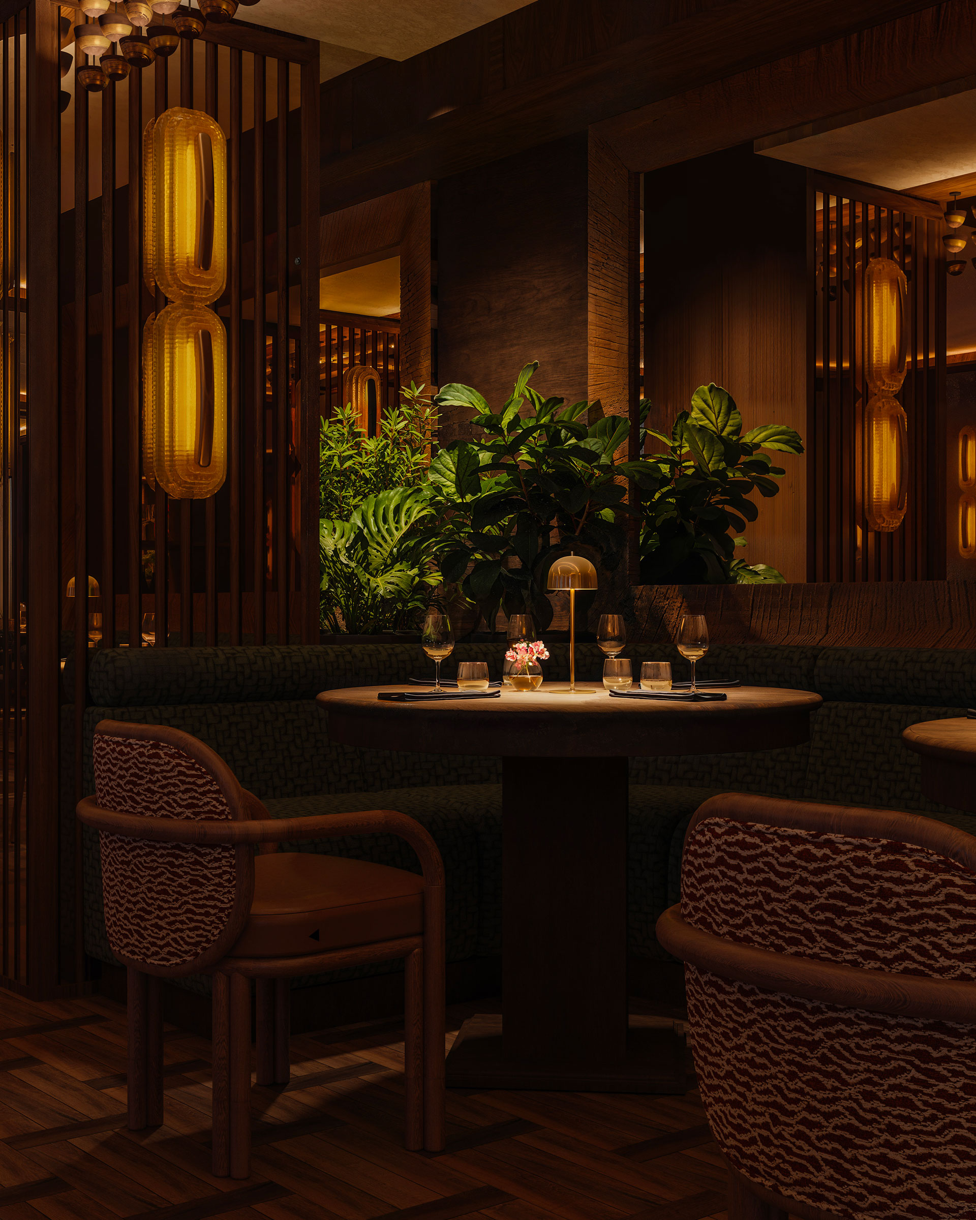 Render of new Japanese restaurant MA/NA