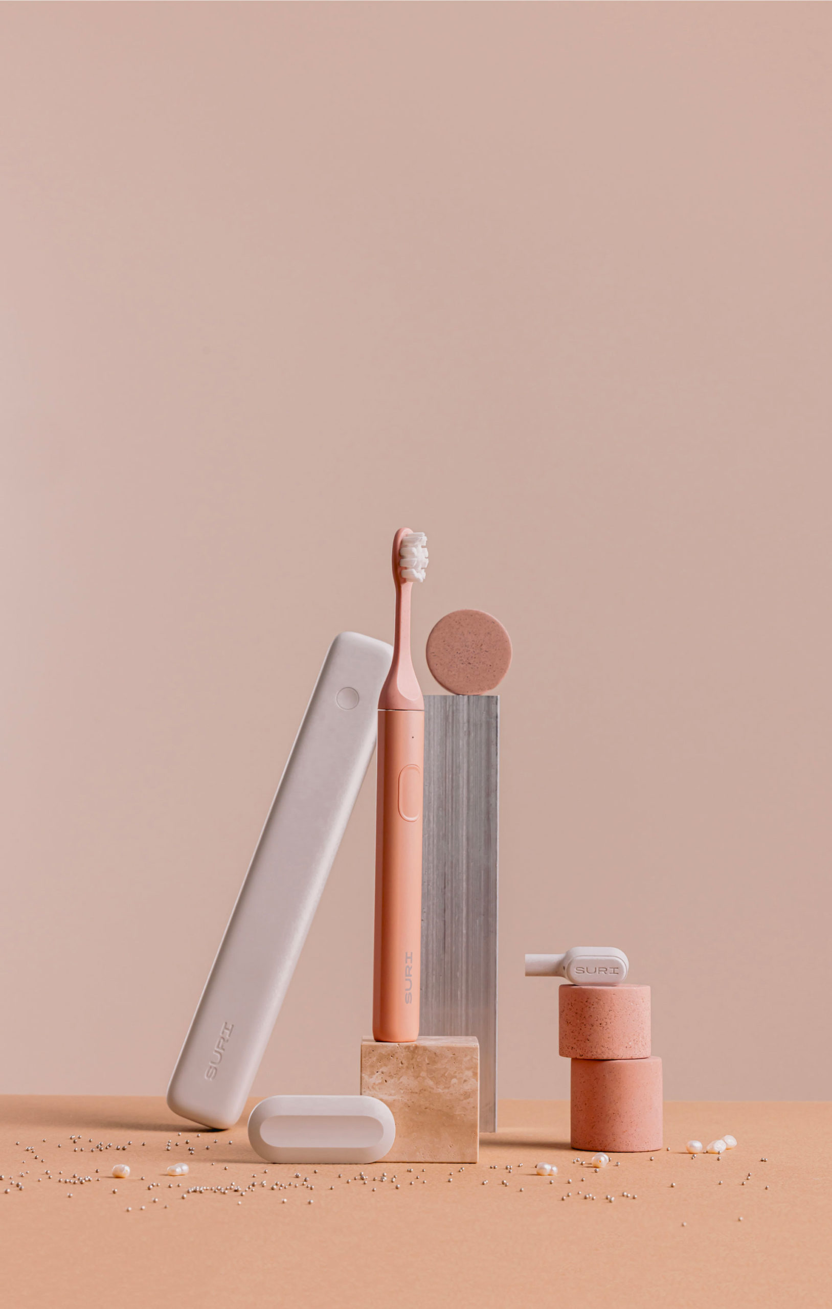 Pink SURI toothbrush