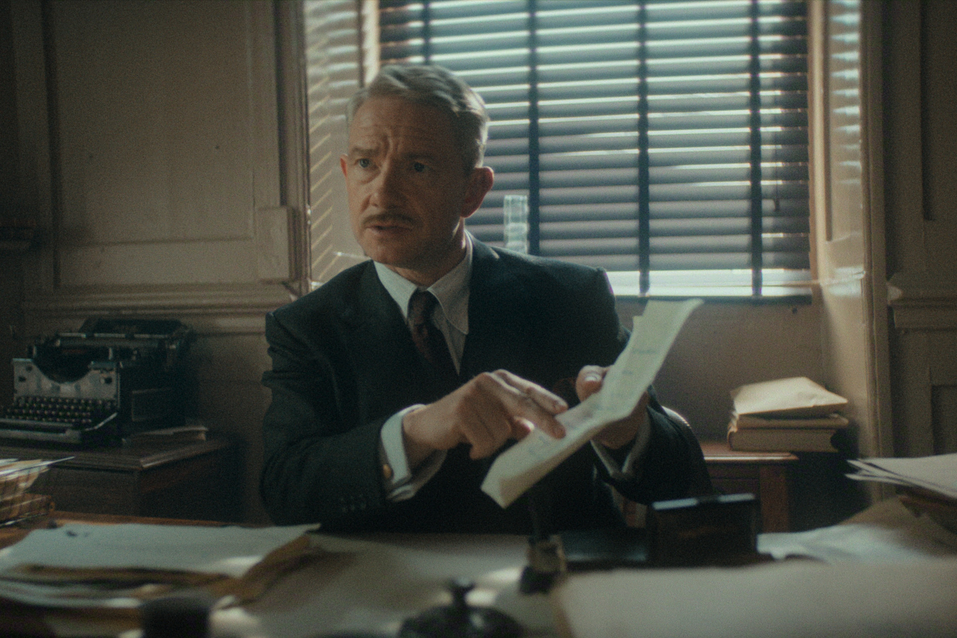 Martin Freeman stars in Agatha Christie's Seven Dials