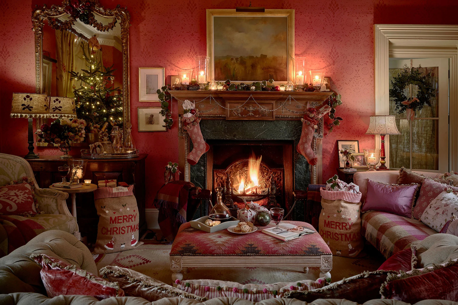 Christmas living room