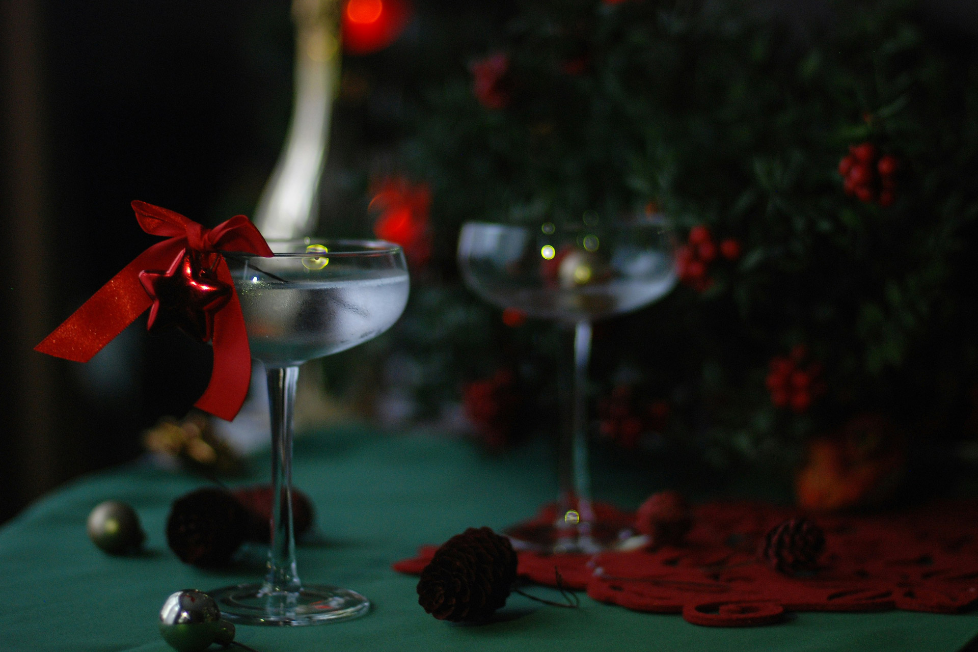 Christmas cocktails