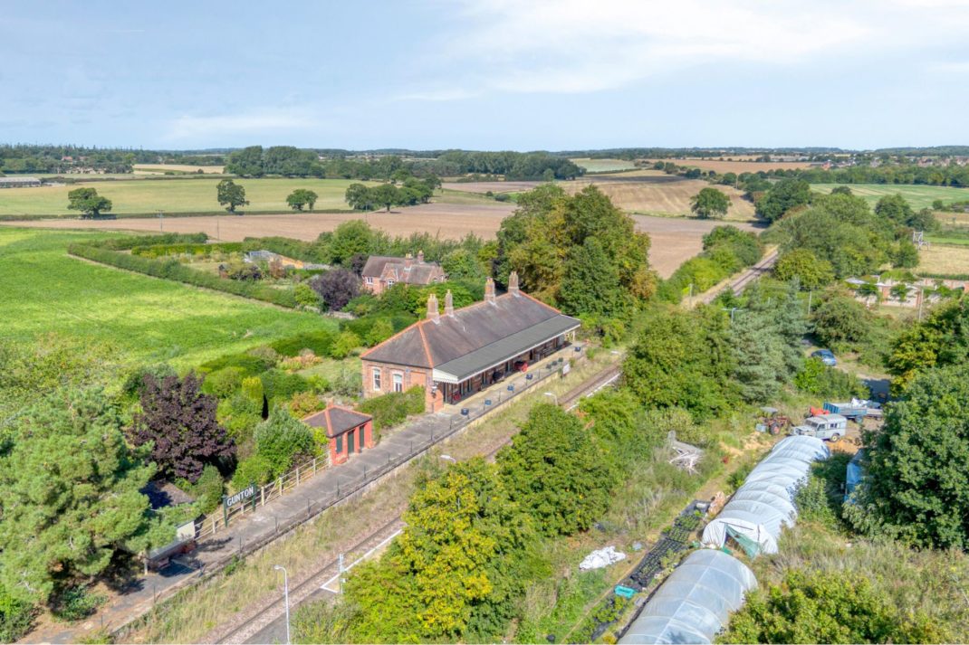 This Norfolk Railway Station Has Been Transformed Into A Historic Family Home