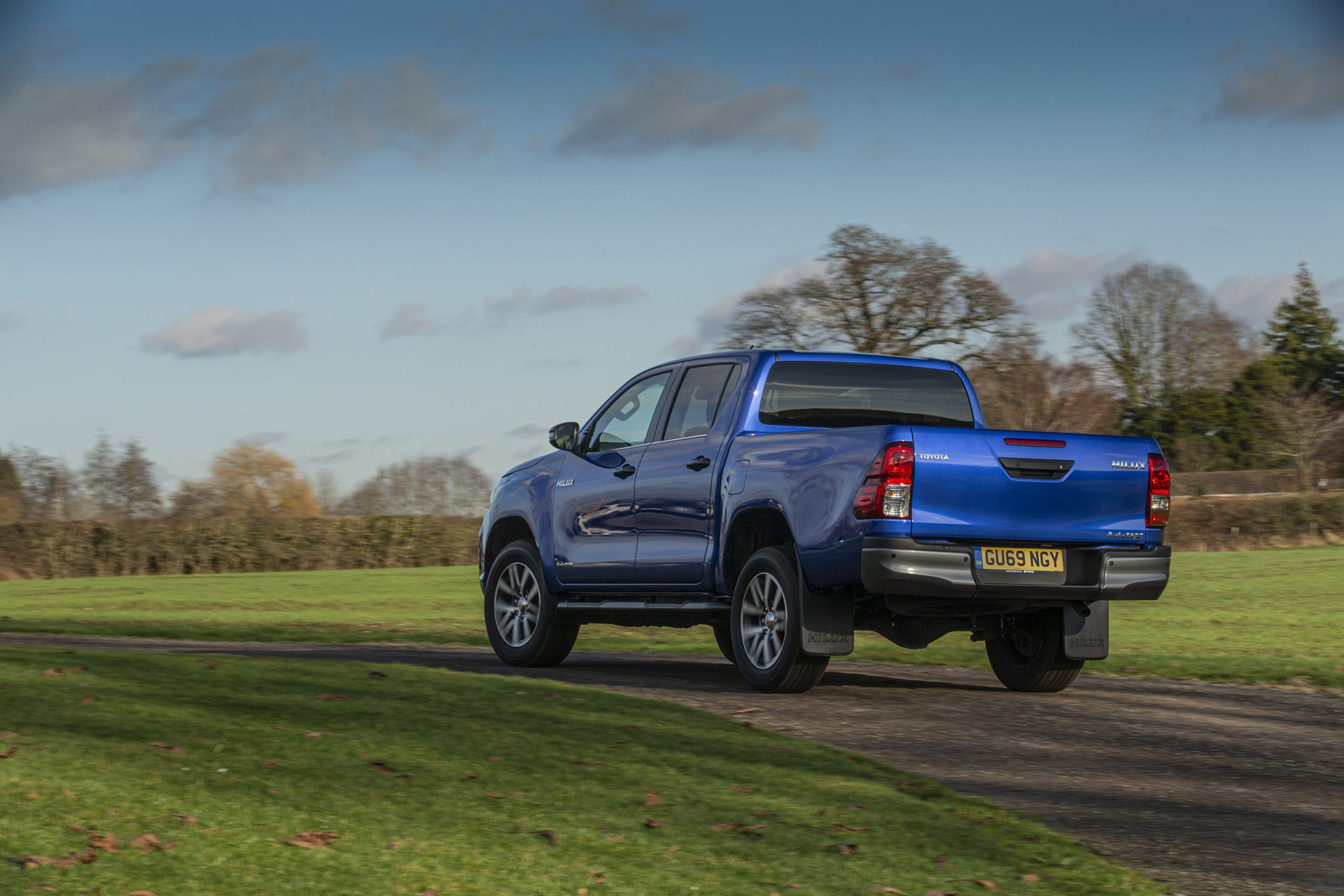 The rear of the Toyota HiLux