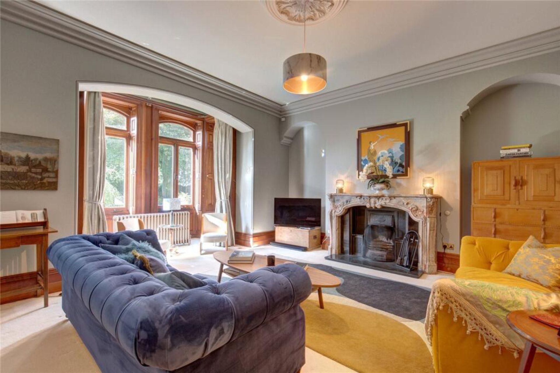 Booton House living room