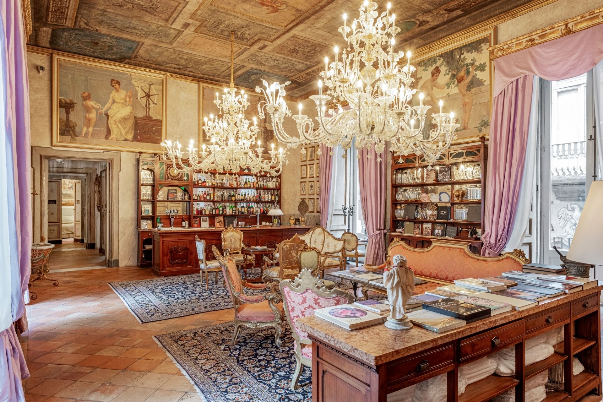 Palazzo Doria D'Angri study