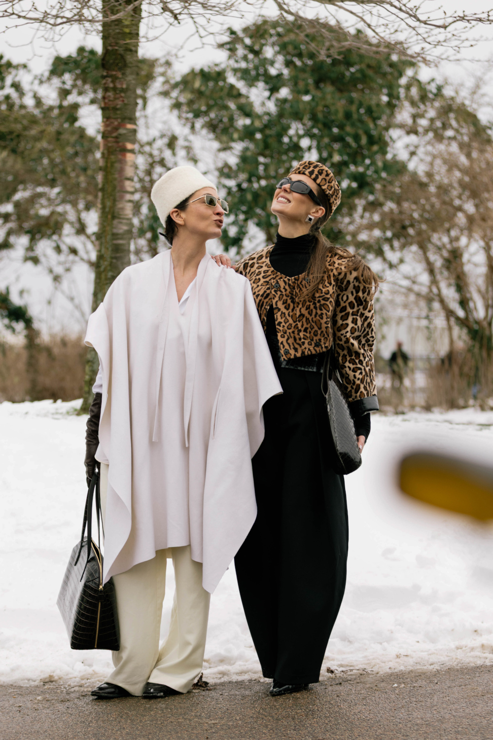 Women wearing pillbox hats