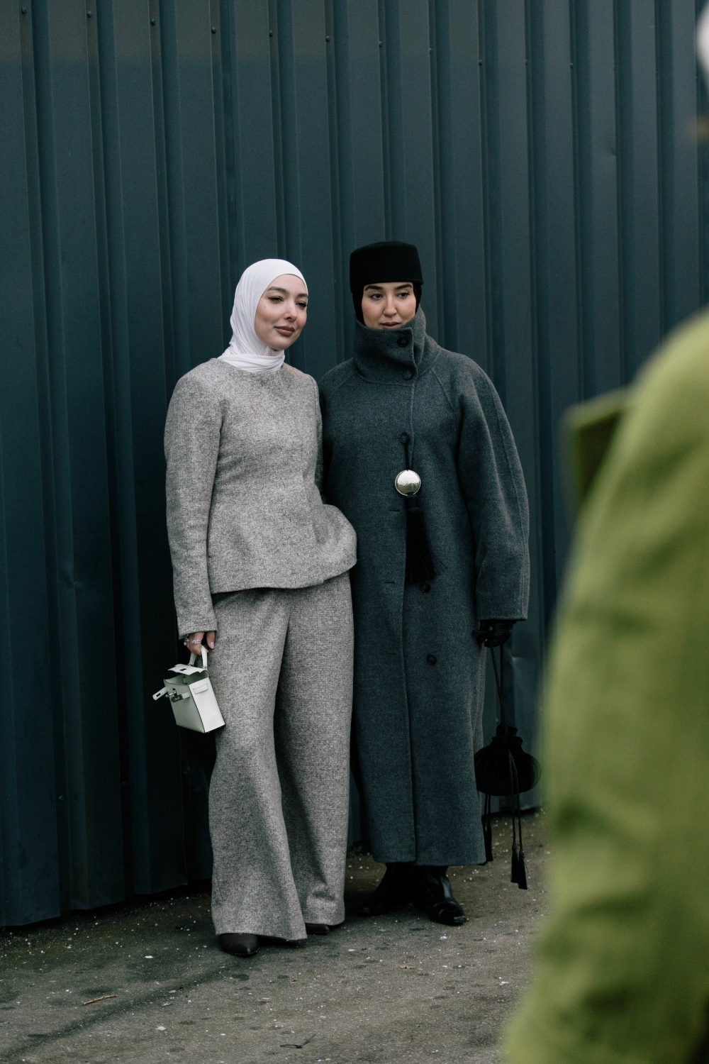 Women wearing pillbox hats