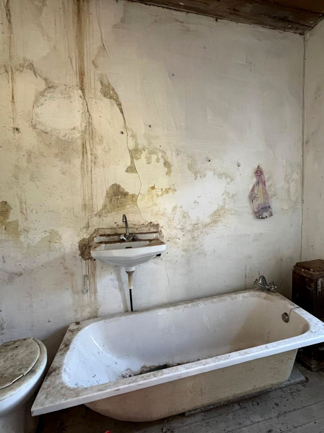 Bathroom before renovation