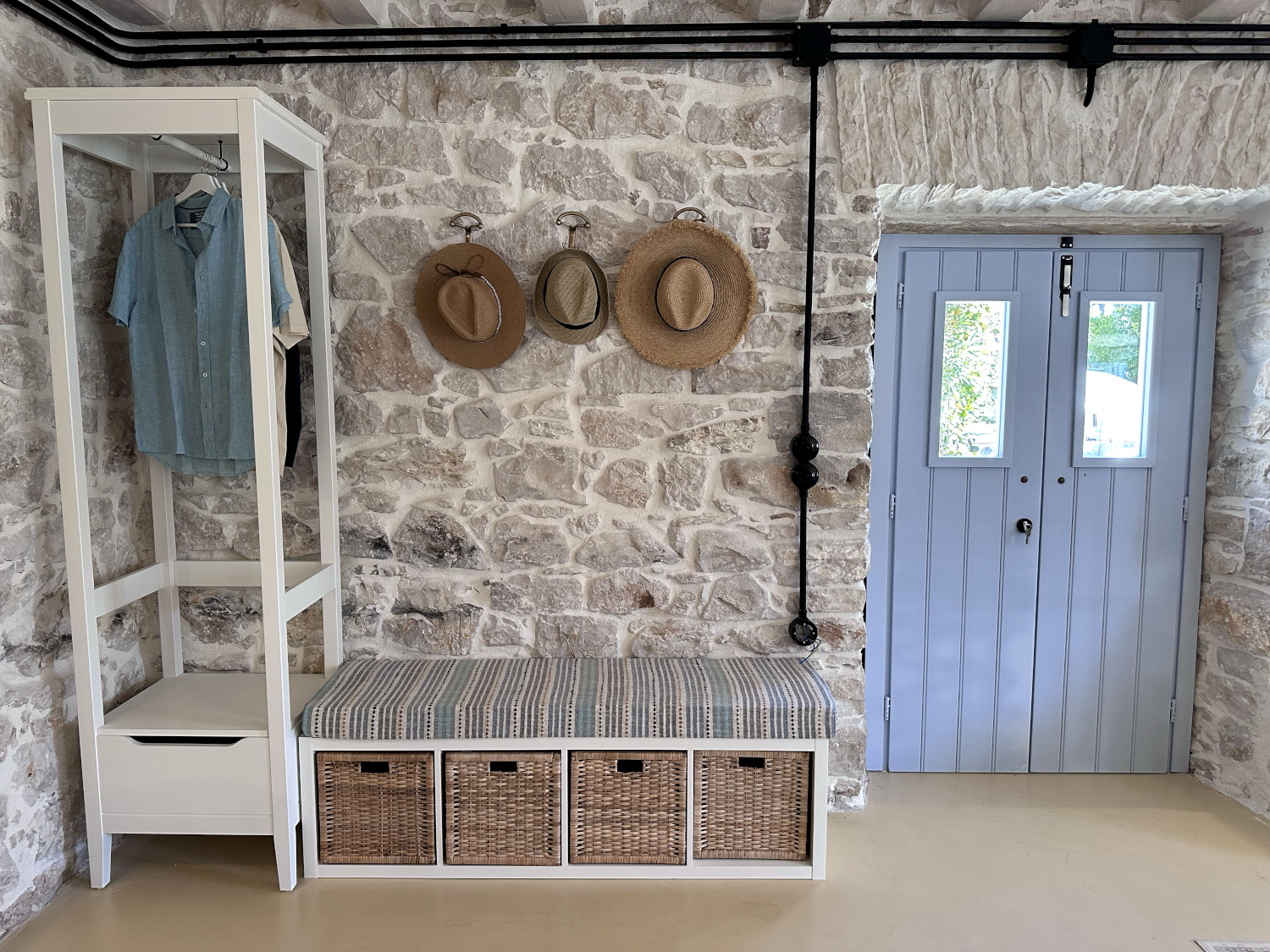 Interior by front door