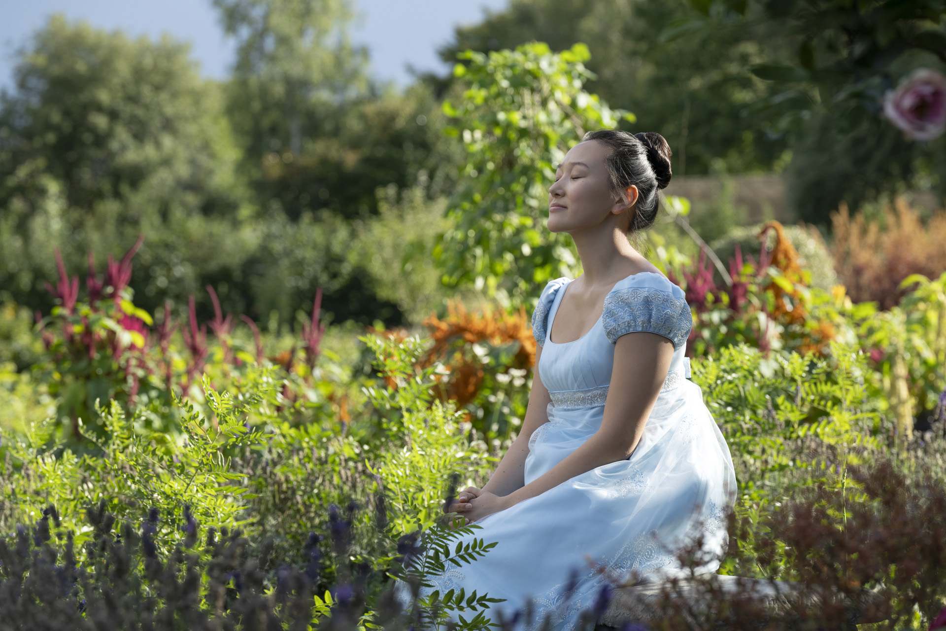 Yerin Ha as Sophie Baek in Bridgerton season 4.