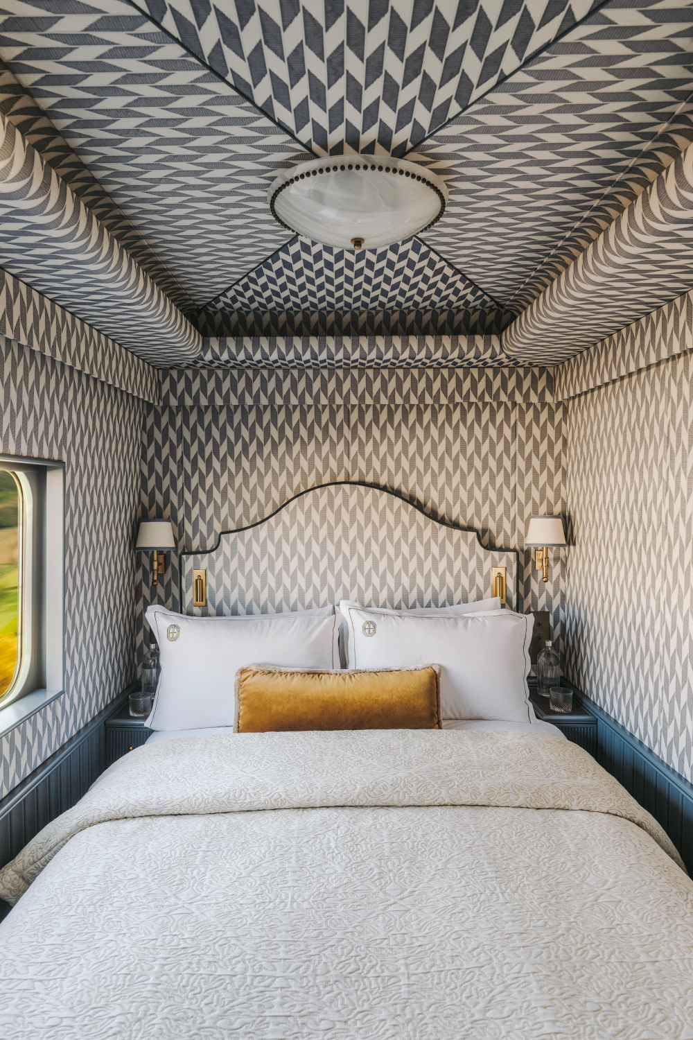 Bedroom suite on train