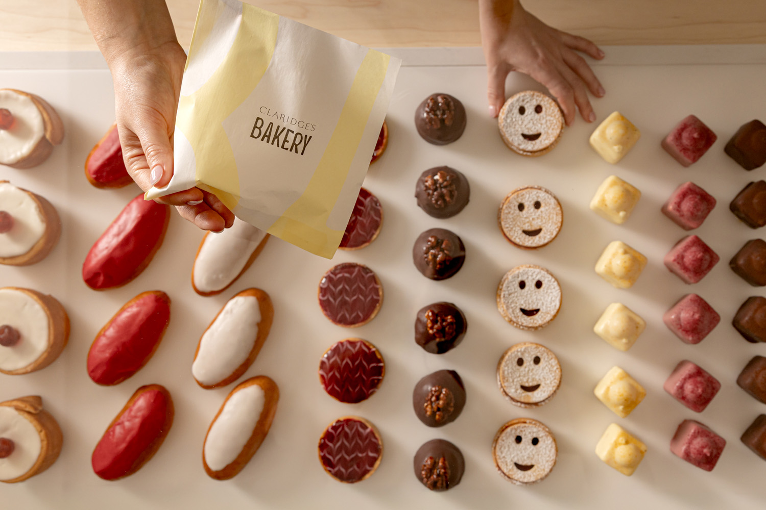 Baked goods at Claridge's Bakery, London