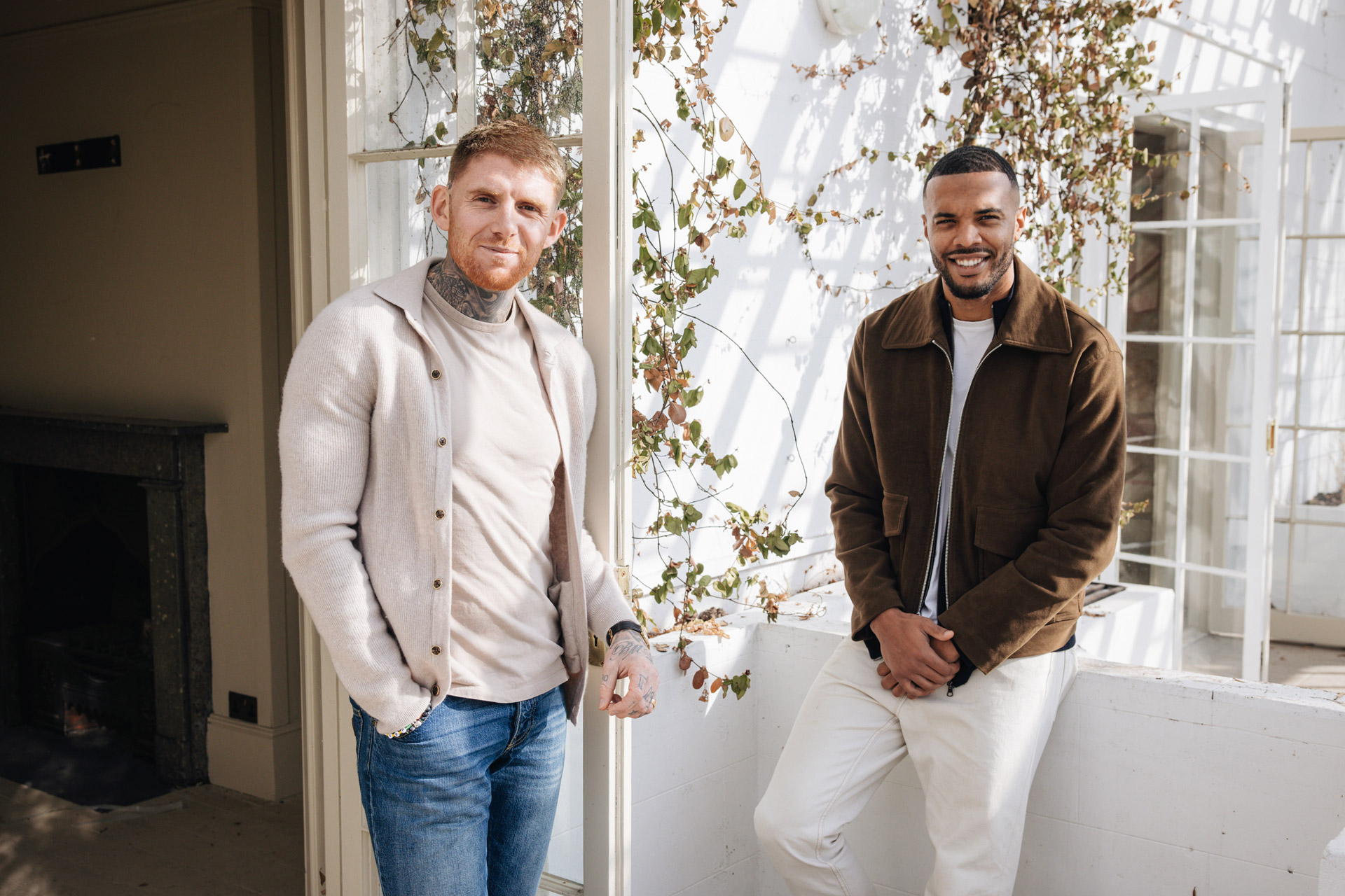 Loui Blake and Harrison Hide