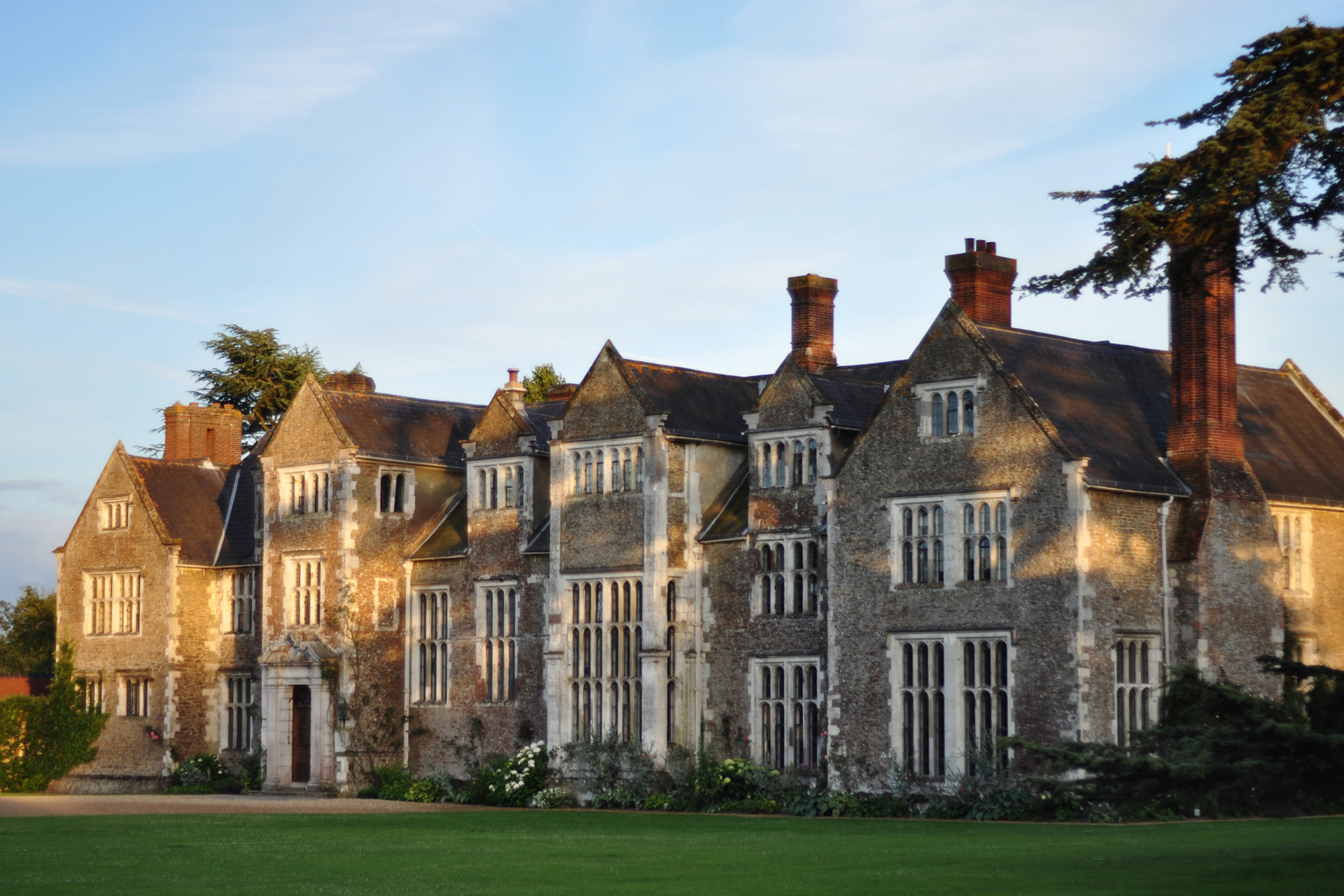 Loseley House in the Surrey countryside