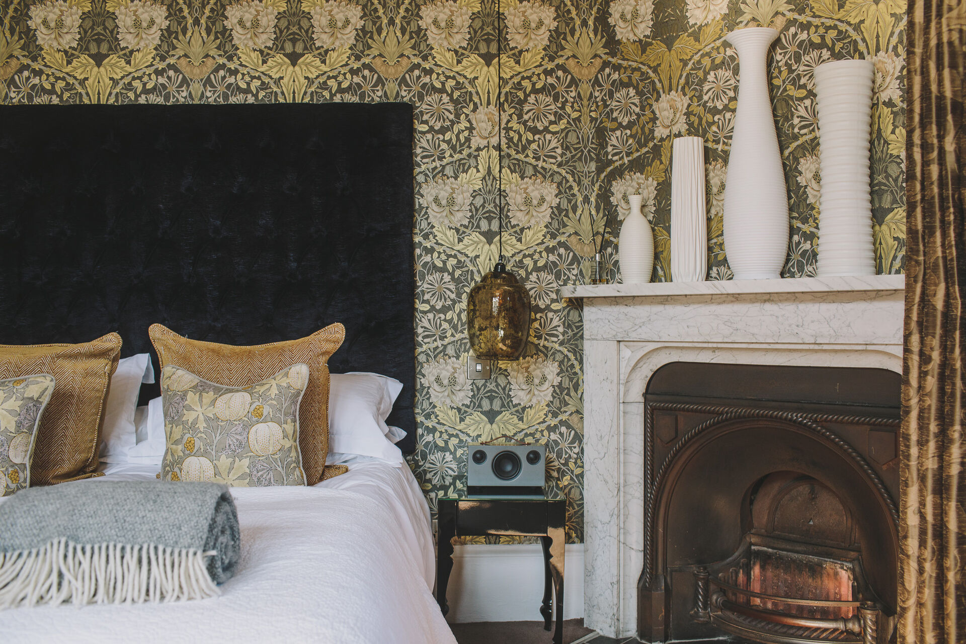 A quirky countryside bedroom