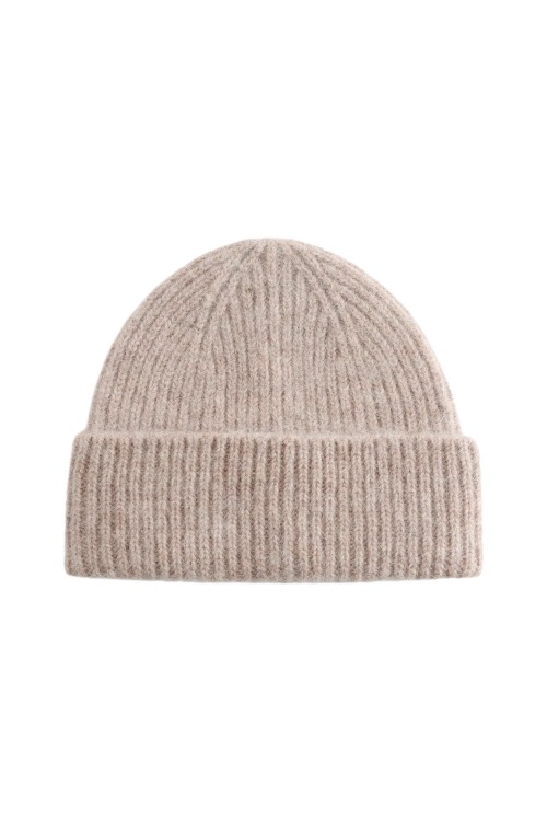 Cream beanie