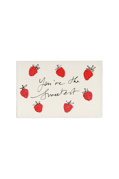 Strawberry card