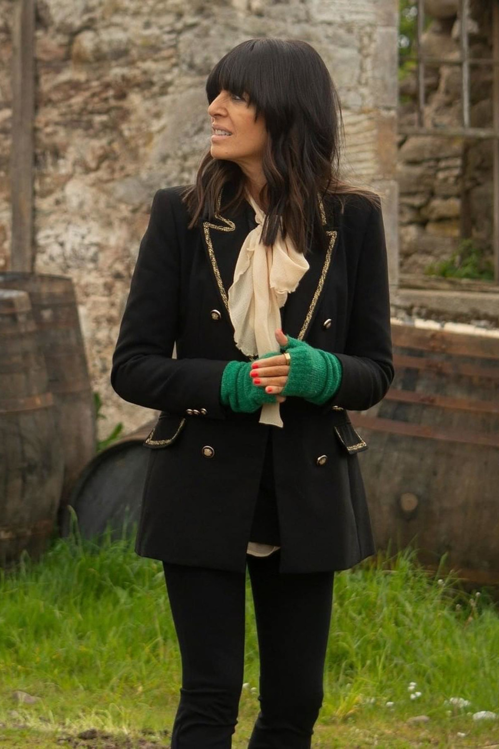 Claudia Winkleman in The Traitors series 1