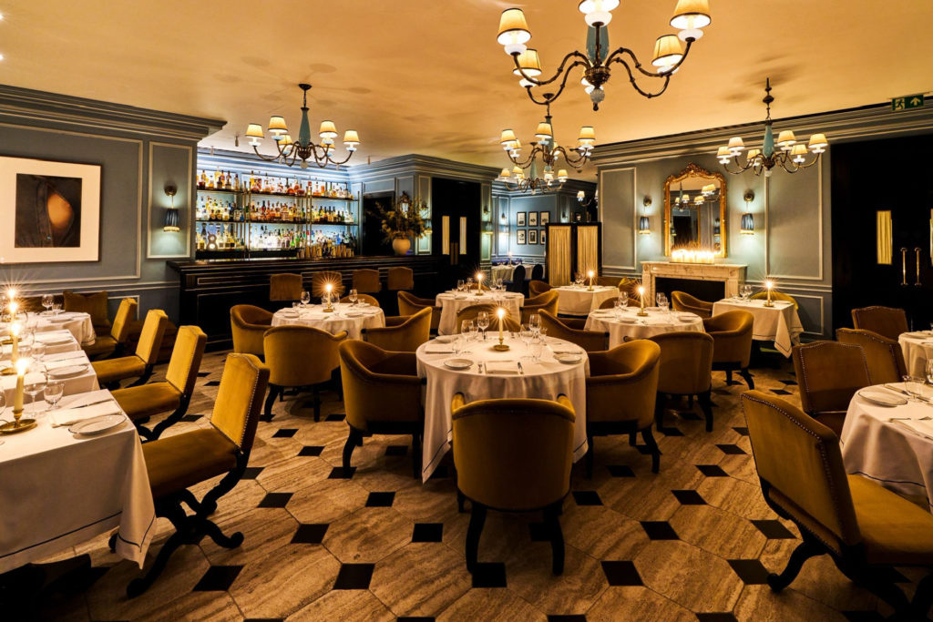Dining room at The Twenty Two